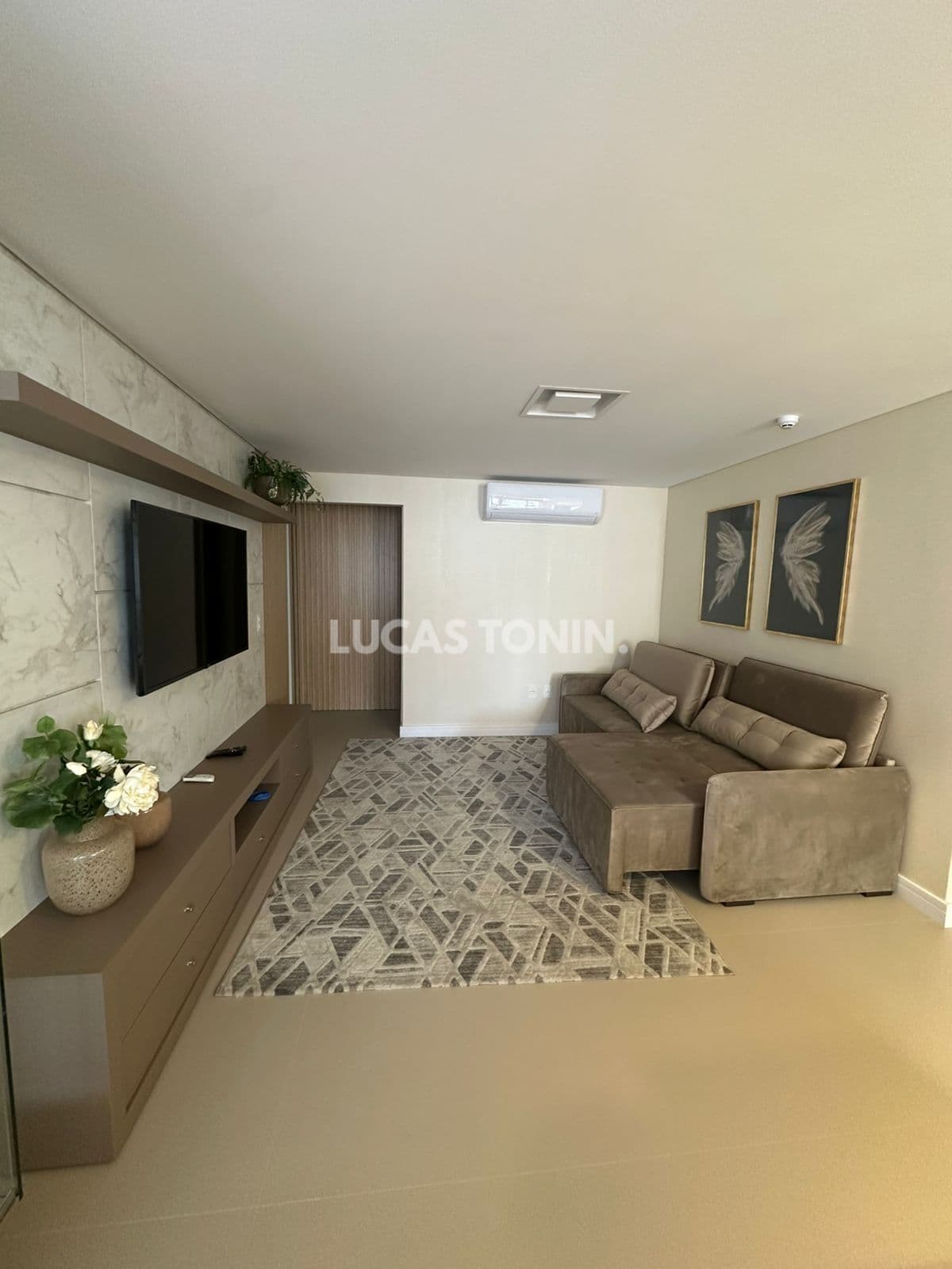 Apartamento Mobiliado 3 Quartos Sendo 1 Suíte Porto Di Bari Próximo Mar Balneário Camboriú