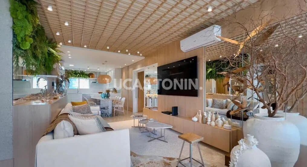 Apartamento Mobiliado 4 Suítes e 3 Vagas Mirante Das Águas Quadra Mar Balneário Camboriú