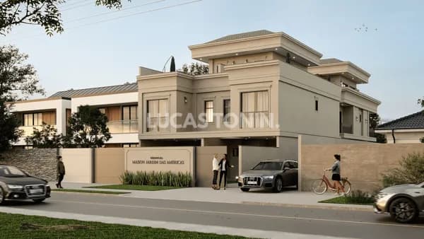 Sobrado de Rua Maison Jd das Américas com 3 Quartos sendo 1 Suíte 2 Vagas Pronto para Morar Curitiba