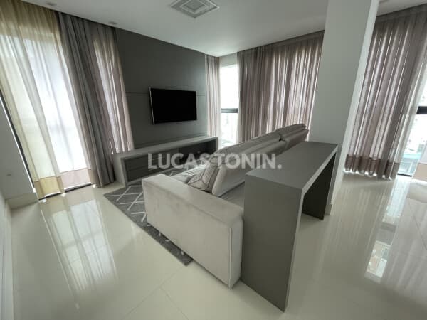 Apartamento Boulevard Brasil Mobiliado 122m² 3 Suítes 3 Vagas Avenida Brasil Balneário