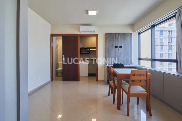 Studio Mobiliado no Black Diamond Merces Batel Curitiba Oportunidade para Airbnb Locação