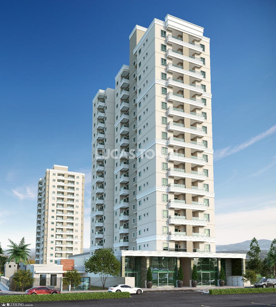 Apartamento 2 Quartos Sendo 1 Suíte Blue Garden 600m da Praia Itapema