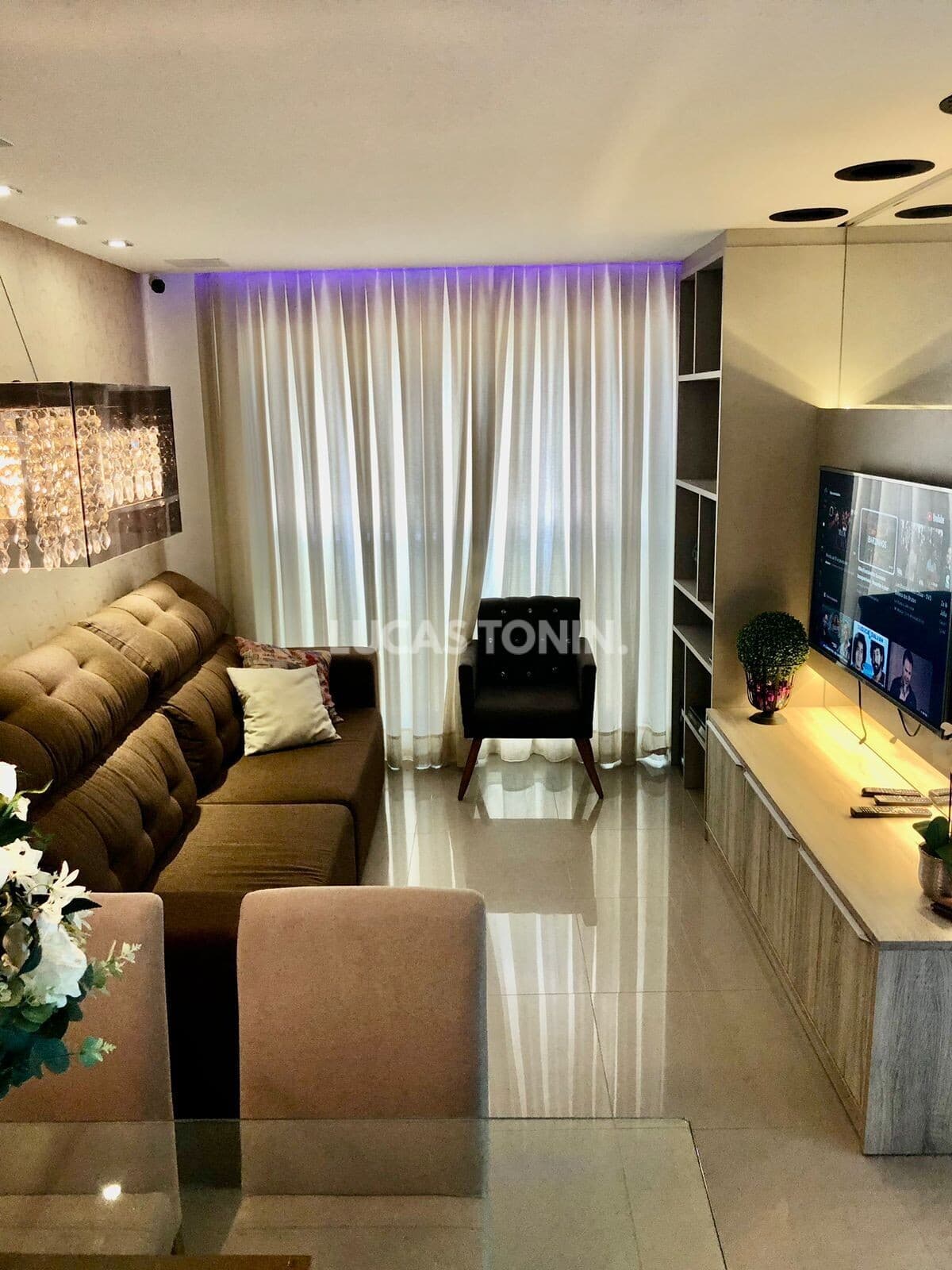 Apartamento Mobiliado no Torres do Sul com 2 Suítes e 2 Vagas Duas Quadra do Mar Meia Praia