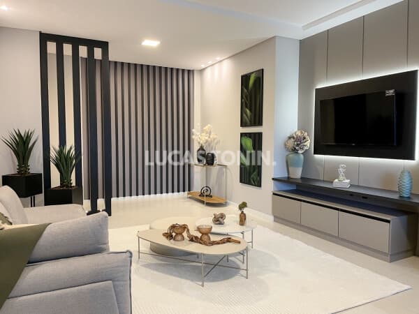 Apartamento Ilha de Burano 1 suíte 2 quartos 105m2 2 Vagas Gourmet com Churrasqueira Pereque Porto Belo