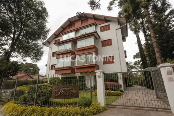 Apartamento Residencial Platz com 3 Suítes Finamente Mobiliado 1 Vaga Churrasqueira Centro Gramado