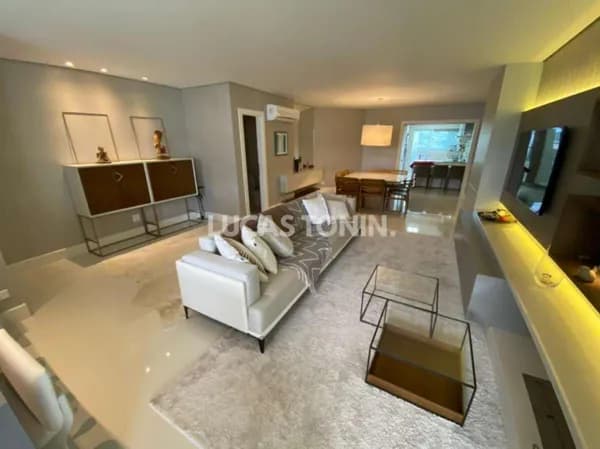 Apartamento Mobiliado no Brava Home Resort com 3 Suítes e 4 Vagas Quadra Mar Praia Brava Itajaí