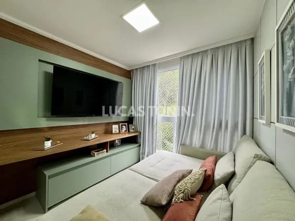 Apartamento Mobiliado 2 Quartos e 1 Suíte Garden Village Centro Balneário Camboriú
