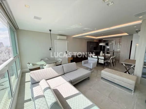 Apartamento Mobiliado 3 Suítes e 2 Vagas Le Portier Quadra Mar Balneário Camboriú