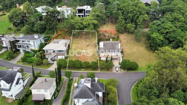 Lote no Alphaville Gramado Pronto para Construir Condomínio de Luxo Oportunidade