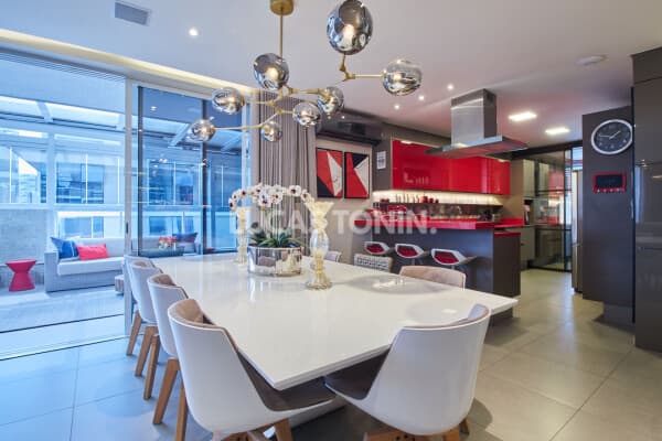 Cobertura Duplex Mobiliada com 3 Suítes e 4 vagas no Mandala Água Verde