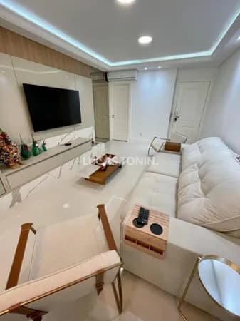 Apartamento Diferenciado Mobiliado 3 Suítes e 3 Vagas Le Tre Torri Quadra Mar Itapema
