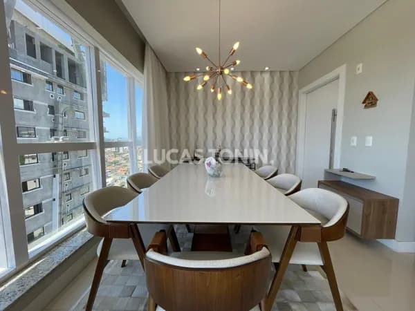 Apartamento Mobiliado 3 Suítes e 2 Vagas La Havre Palace Próximo Mar Porto Belo