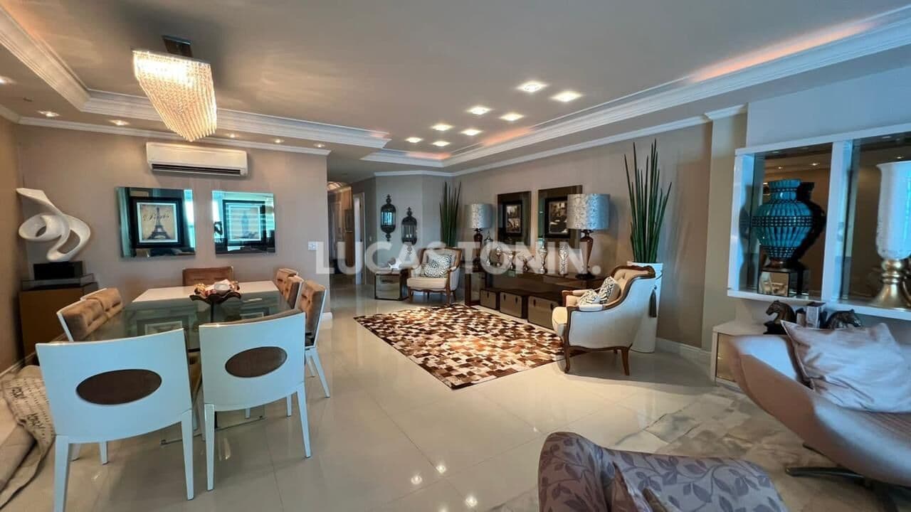 Apartamento Mobiliado 4 Suítes e 3 Vagas Premier Tower Quadra Mar Meia Praia Itapema