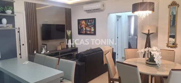 Apartamento Mobiliado 2 Suítes e 1 Vaga Saint Louis Quadra Mar Morretes Itapema
