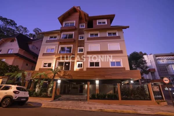 Apartamento Adail de Castilho com 2 Suítes 1 Vaga Centro de Gramado