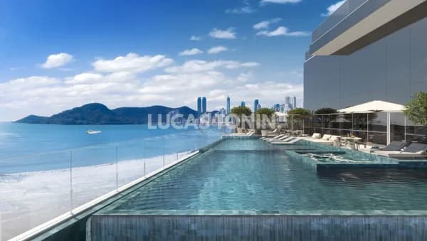 Apartamento no Titanium Tower Frente Mar na Atlantica com 5 Quartos Sendo 4 Suítes em Balneário Camboriú