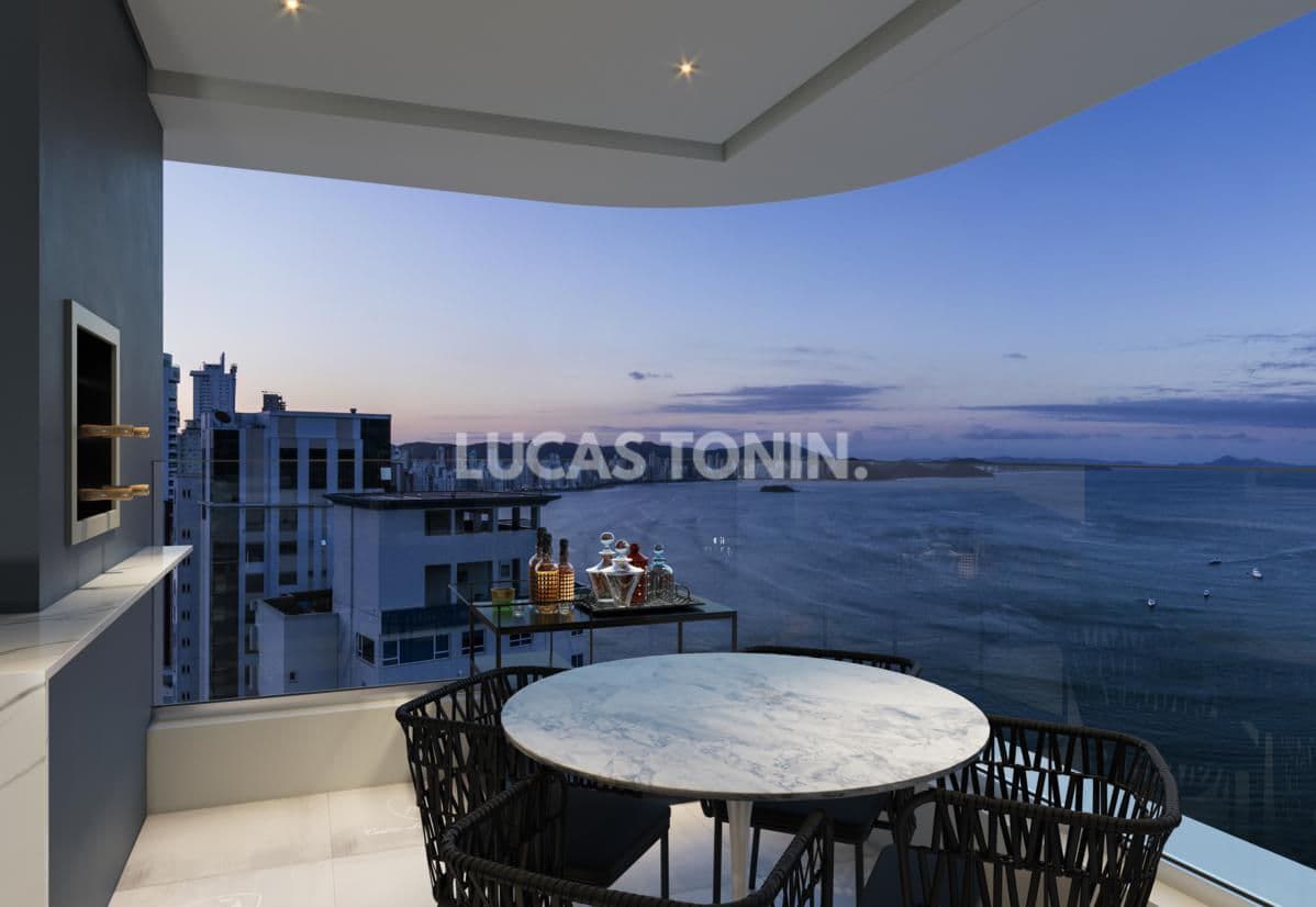 Apartamento 4 Suítes e 4 Vagas Tonino Lamborghini Quadra Mar Balneário Camboriú
