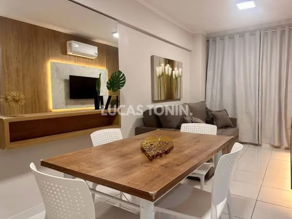 Apartamento Mobiliado 1 Quarto e 1 Vaga República Argentina Quadra Mar Balneário Camboriú