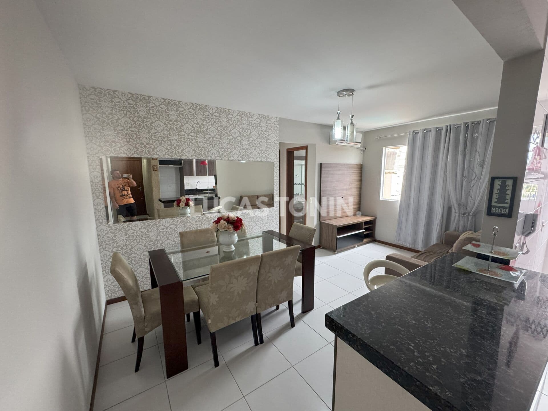 Apartamento Mobiliado 2 Quartos e 1 Vaga Vivendas do Valle Cordeiros Itajaí