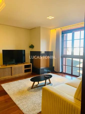 Apartamento Galeria das Flores Mobiliado com 3 Quartos sendo 1 Suíte Lareira 1 Vaga Gramado