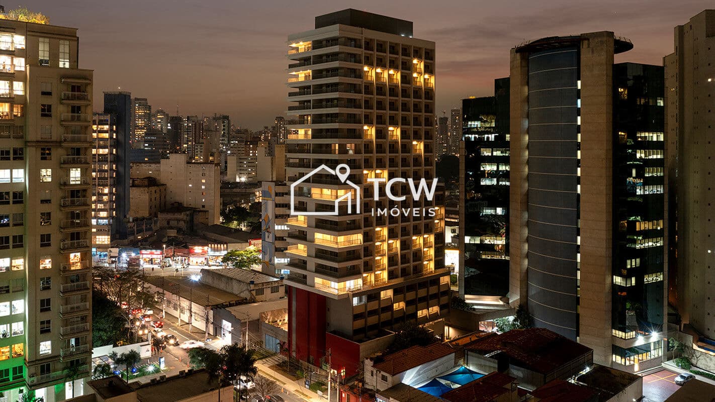 Apartamento Studio Faria Lima 24m2
