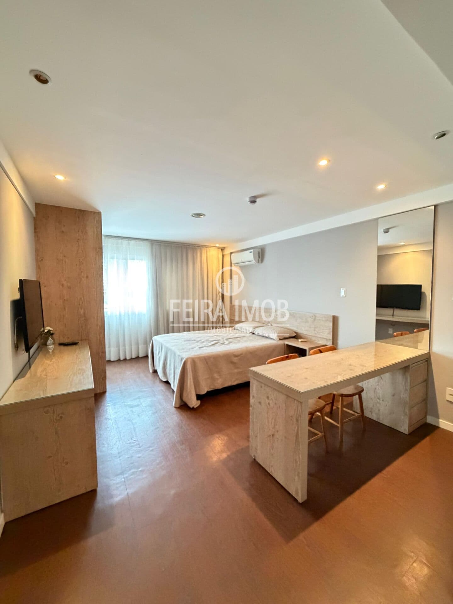 Studio Mobiliado de Alto Padrão à Venda – Hotel Atmosfera | Santa Mônica – Feira de Santana