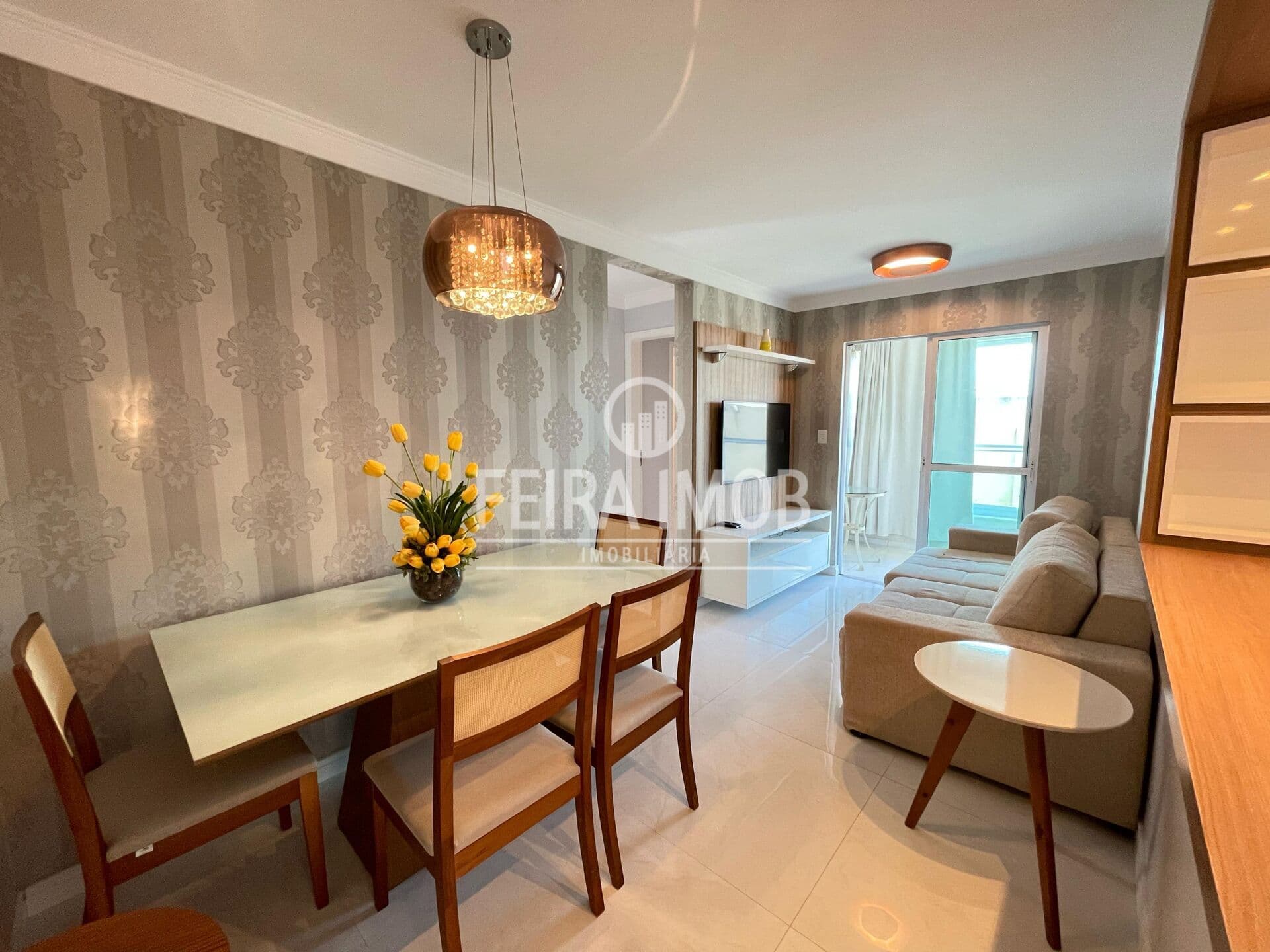 Condomínio Vila de Espanha - Apartamentos de 2/4 com suíte mobiliado