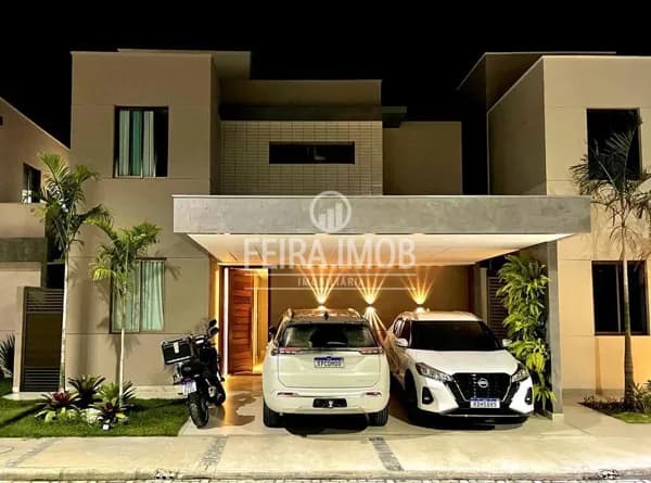 Casa 4, sendo 3 suítes suítes de alto padrão no bairro sim reformada
