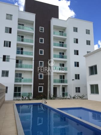 Apartamento 2/4 no Condomínio José Claudio Dorea Bairro SIM