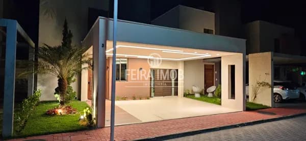 Casa Duplex à Venda no Condomínio Reserva Murano – Bairro SIM | 3 Suítes, Energia Solar e Área Gourmet