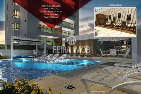 Apartamento Alto Padrão 3/4 com suite na Santa mônica