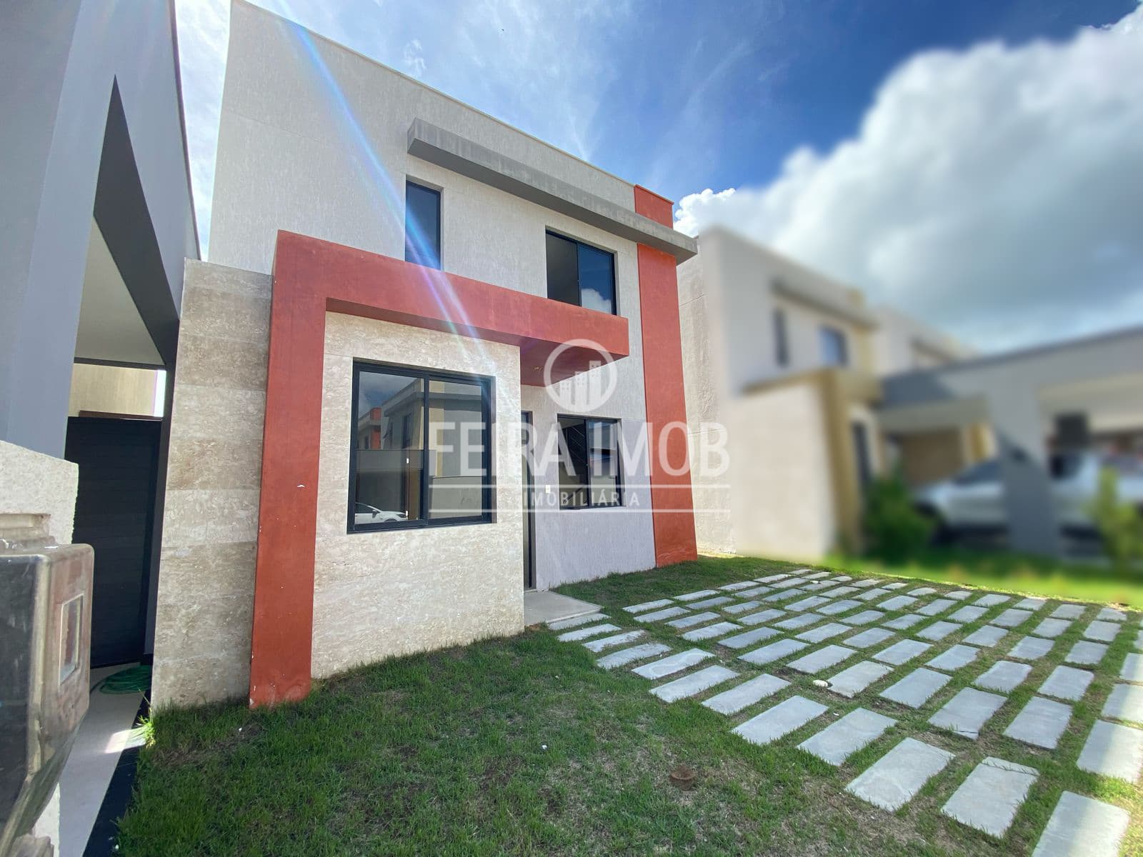 Reserva Lumiere - Casa de 4/4 com 2 suítes no Sim próximo a Noíde Cerqueira