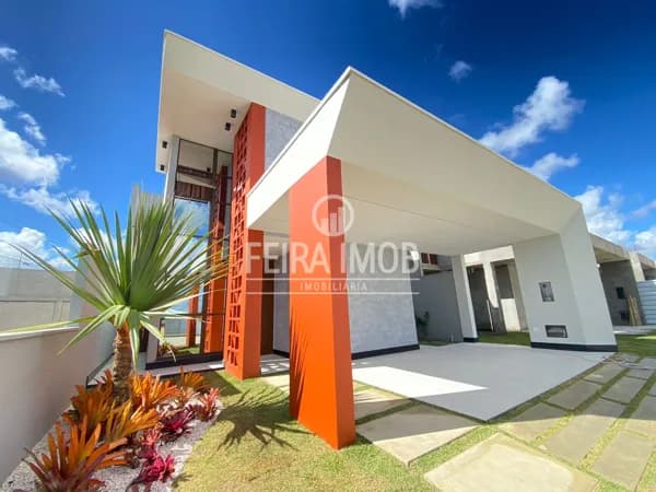 CASA DUPLEX 4/4 SENDO 4 SUITES EM CONDOMINIO NO BAIRRO SIM