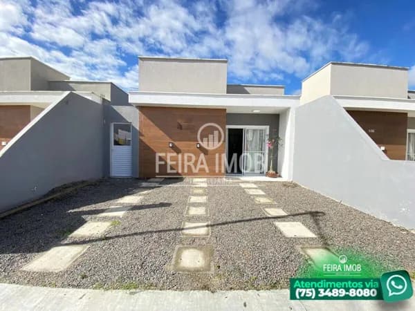 CASA 2/4 COM DUAS SUITES DENTRO DE CONDOMINIO NO SIM