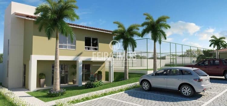 CASA EM CONDOMINIO 2/4 NO BAIRRO SIM