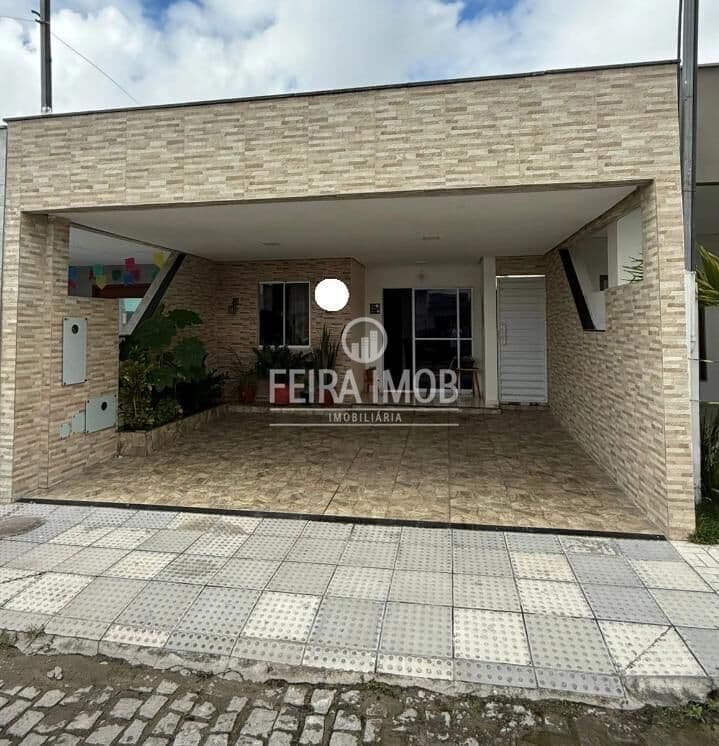 Casa 2 quartos em condominio com garagem coberta para 2 carro, no bairro Sim