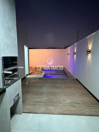 Casas 3 Quartos suíte e Piscina no sim