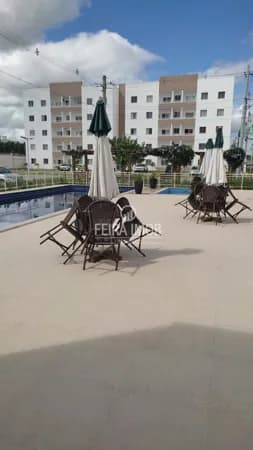 ALUGA-SE APARTAMENTO 2/4 EM CONDOMINIO BAIRRO SIM