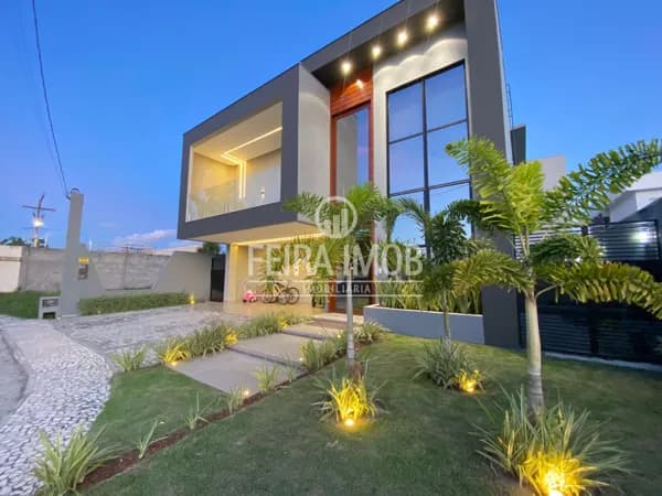 Casa 4/4 com 3 suítes Alto Padrão no Papagaio | Condomínio Amarílis