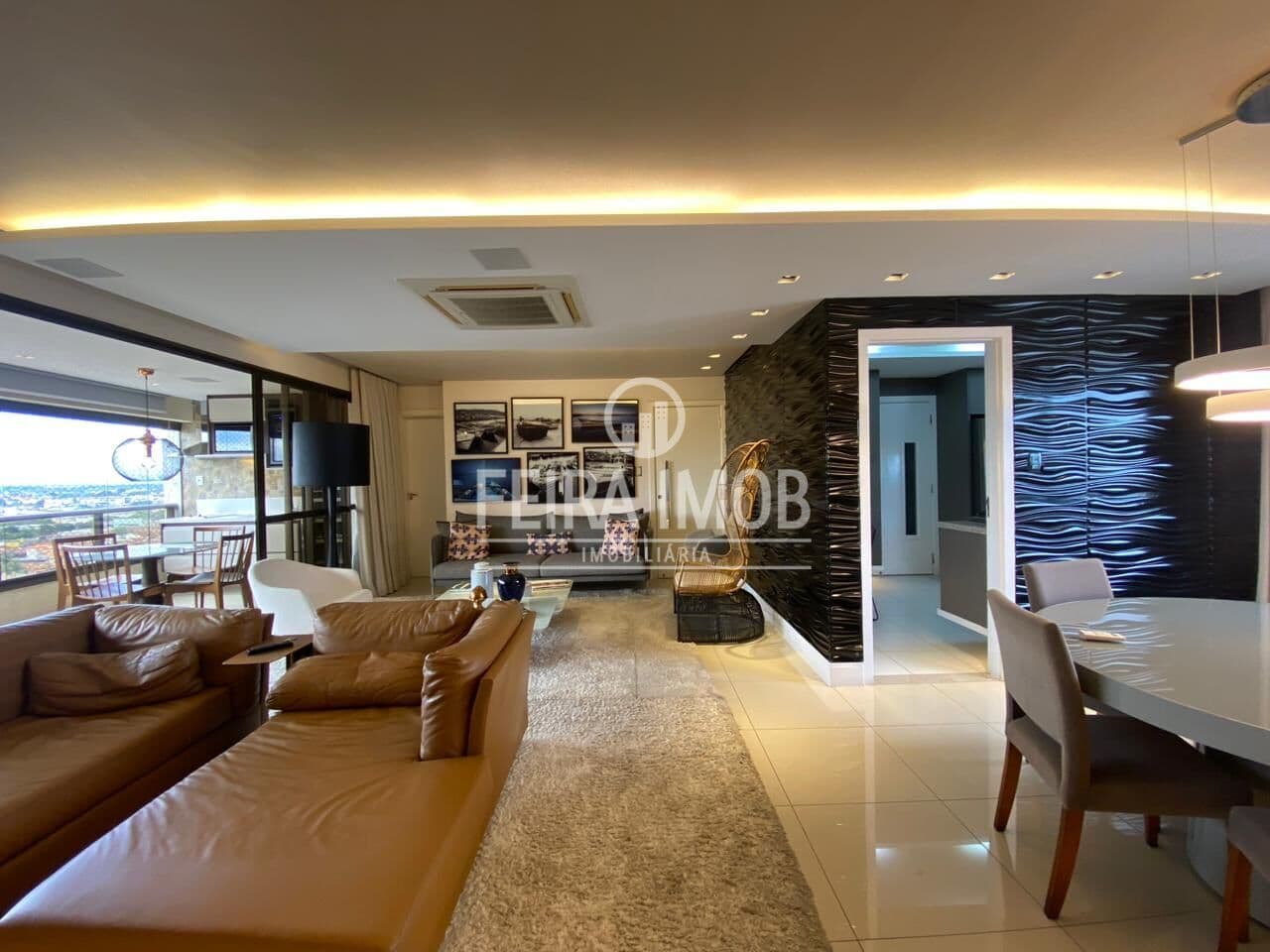 Condomínio Vivant Apartamento Alto Padrão 3 Suíte, 100% mobiliado