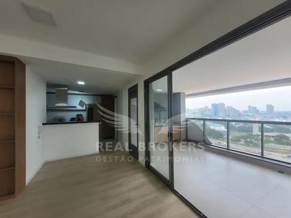 Apartamento para Locação com 175m² de área útil | 3 Suítes - Closet| Depósito | Varanda Ampla com churrasqueira a carvão em Alphaville