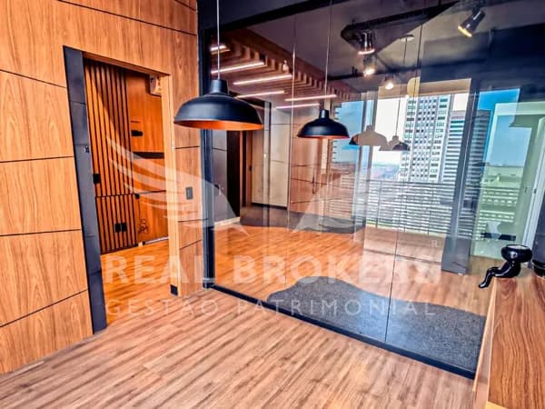 Linda Sala Comercial Moderna para Venda em Alphaville – 50 m²