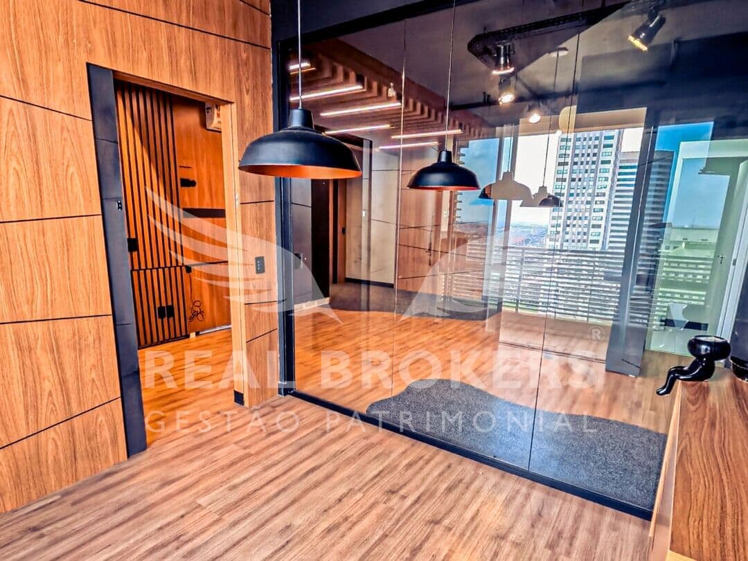 Linda Sala Comercial Moderna para Venda em Alphaville – 50 m²