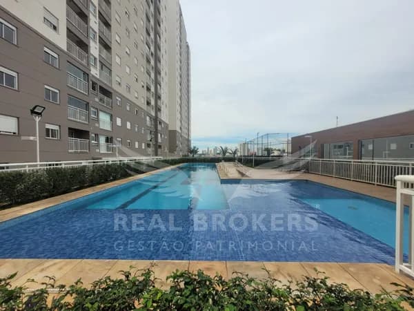 Apartamento Semi Mobiliado para Locação com 60m² 2 Dormitórios e Sacada com Vista para Área Verde em Barueri