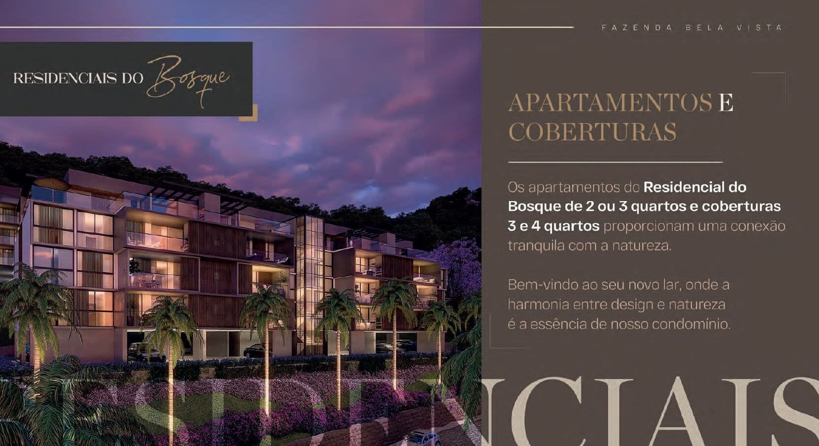 Fazenda Bela Vista . Aptos, Coberturas, Casas e Lotes , Nasce Aqui uma Nova Itaipava