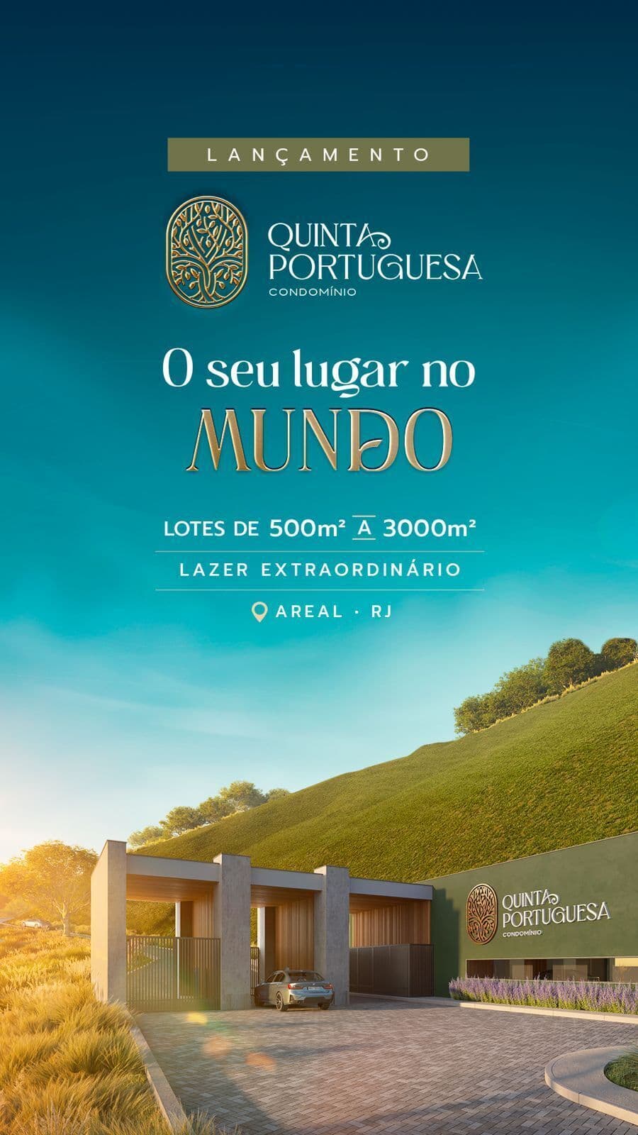 Lançamento de Lotes Em Areal - Quinta Portuguesa Financiamento direto em 100 vezes