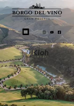 Borgo del Vino Gran Reserva - Lançamento de Lotes em Areal - Financio em 84 vezes