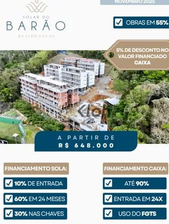Solar do Barão - lançamento de apartamentos de alto padrão