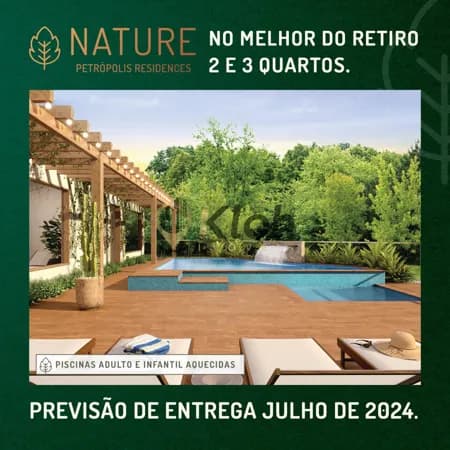 Retiro ' Nature. Apto 2 Qts . Pronto Para Morar. Documentação Grátis