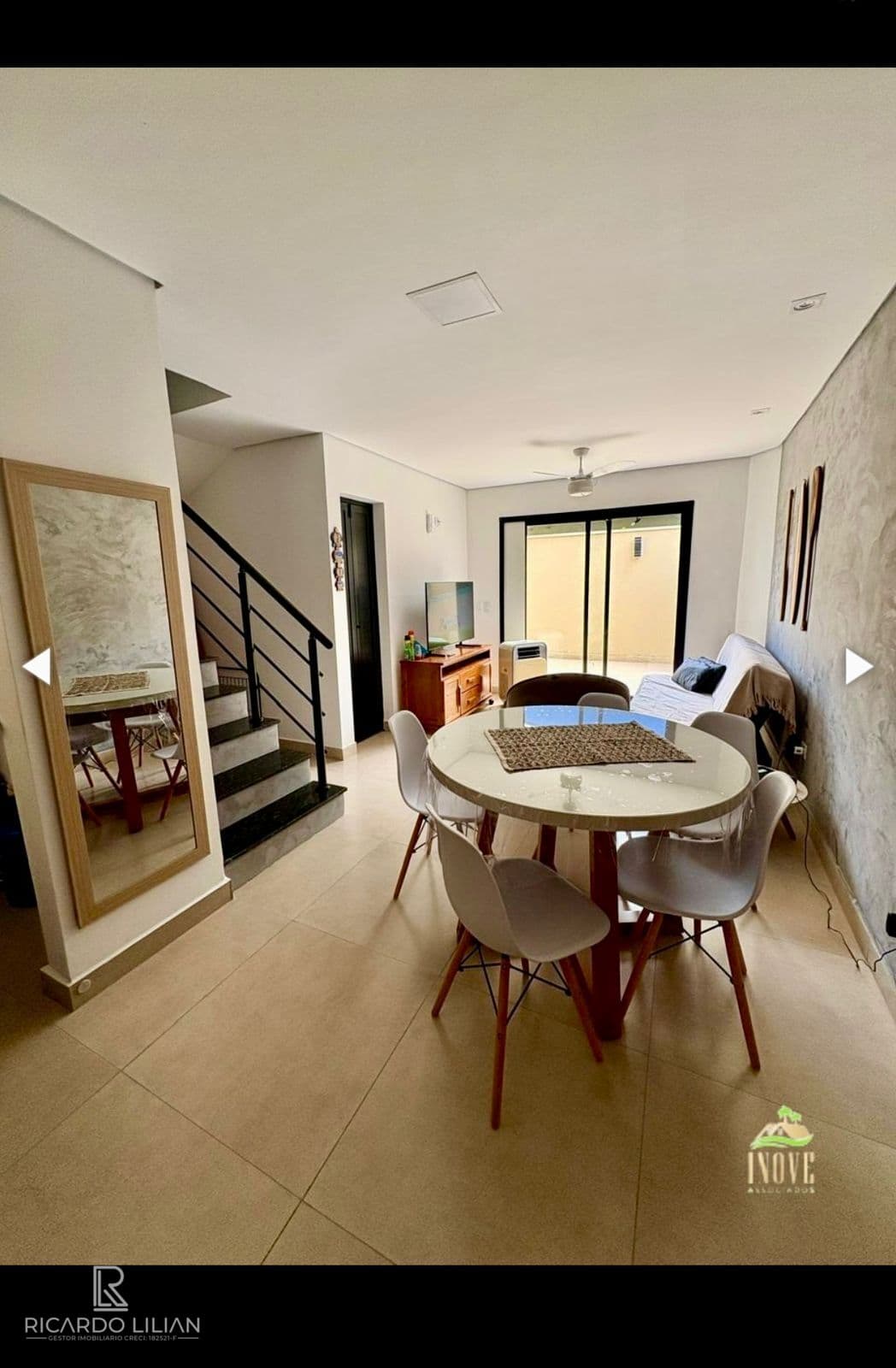 BORACEIA - MORADA DA PRAIA : Sobrado de villagio dentro do condominio com 3 suites..
